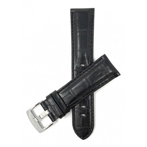 Bandini Watchstrap - Alligator Look, Semi Padded /