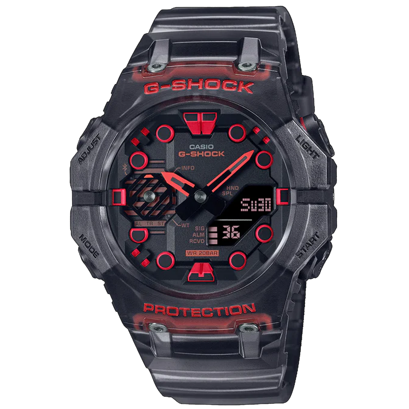 Casio G-Shock - Ani/Digi - Carbon GA2100-4A