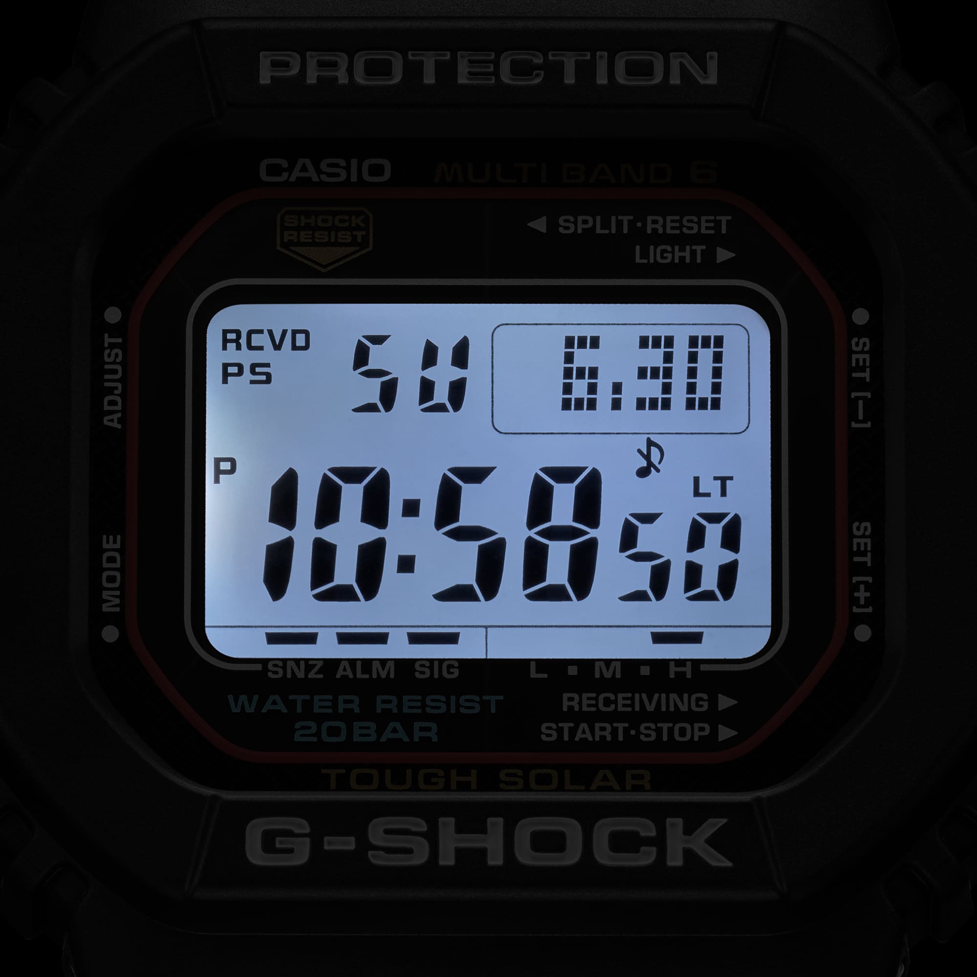 Casio G-Shock - Digital - Tough Solar GWM5610U-1