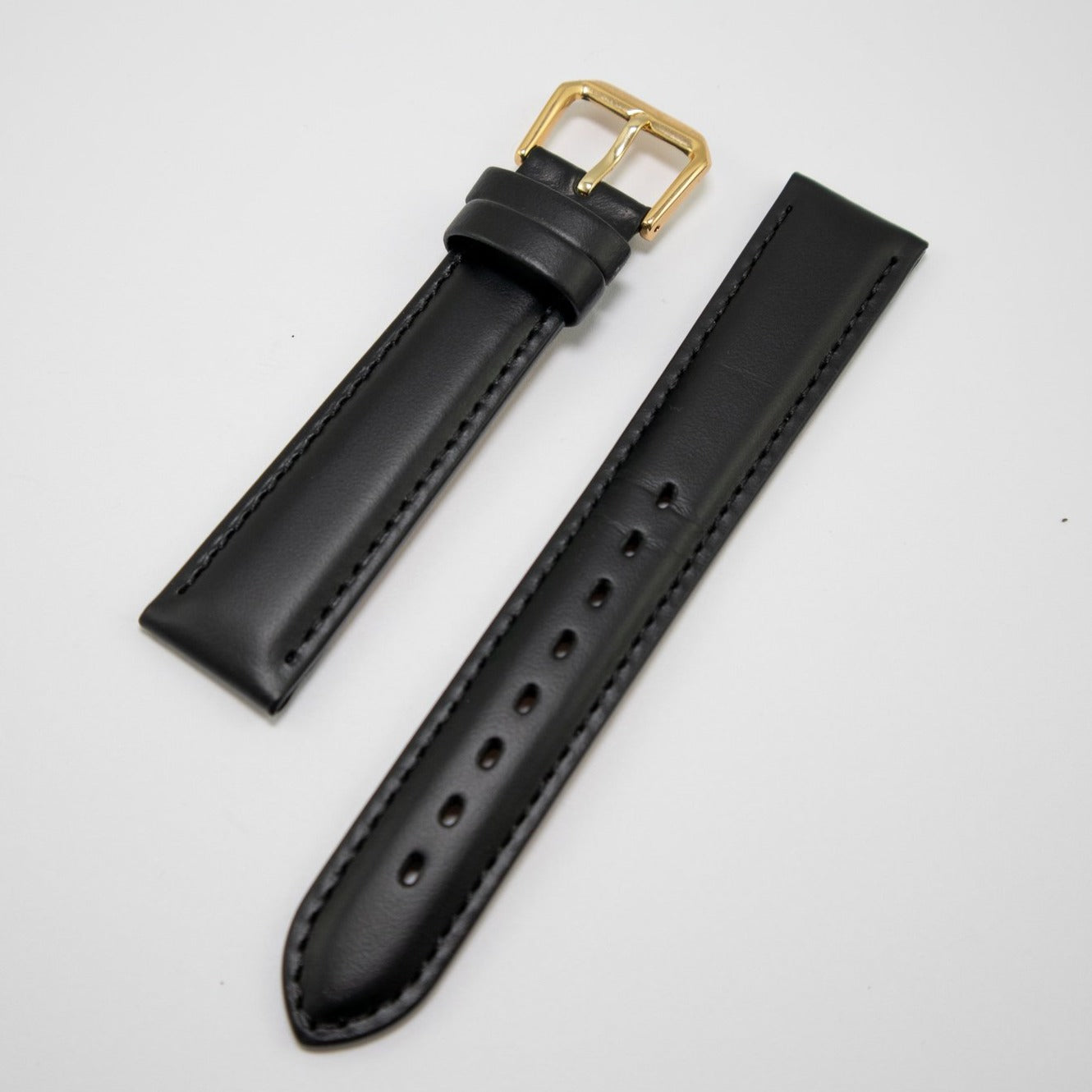 Alpine Watchstrap - Smooth Padded Stitched /
