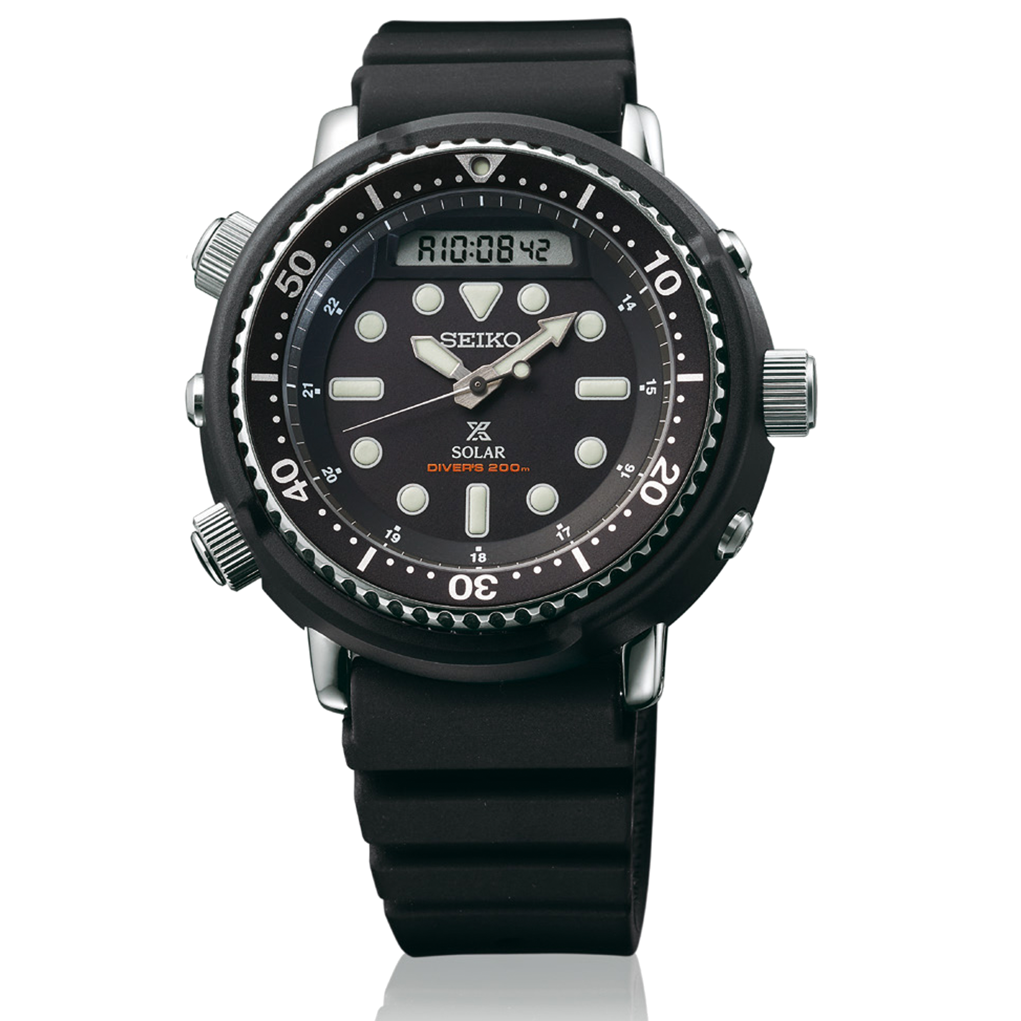 Seiko Prospex Solar Tuna Dive Watch Analog/Digital SNJ025