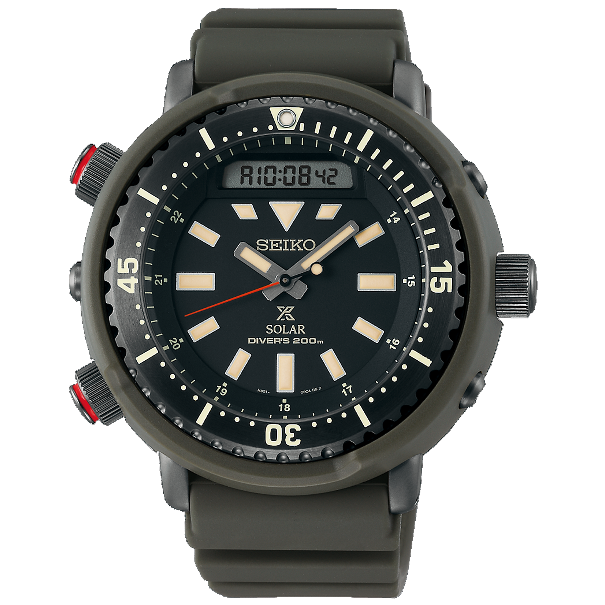 Seiko Prospex Solar Tuna Dive Watch Analog/Digital SNJ031