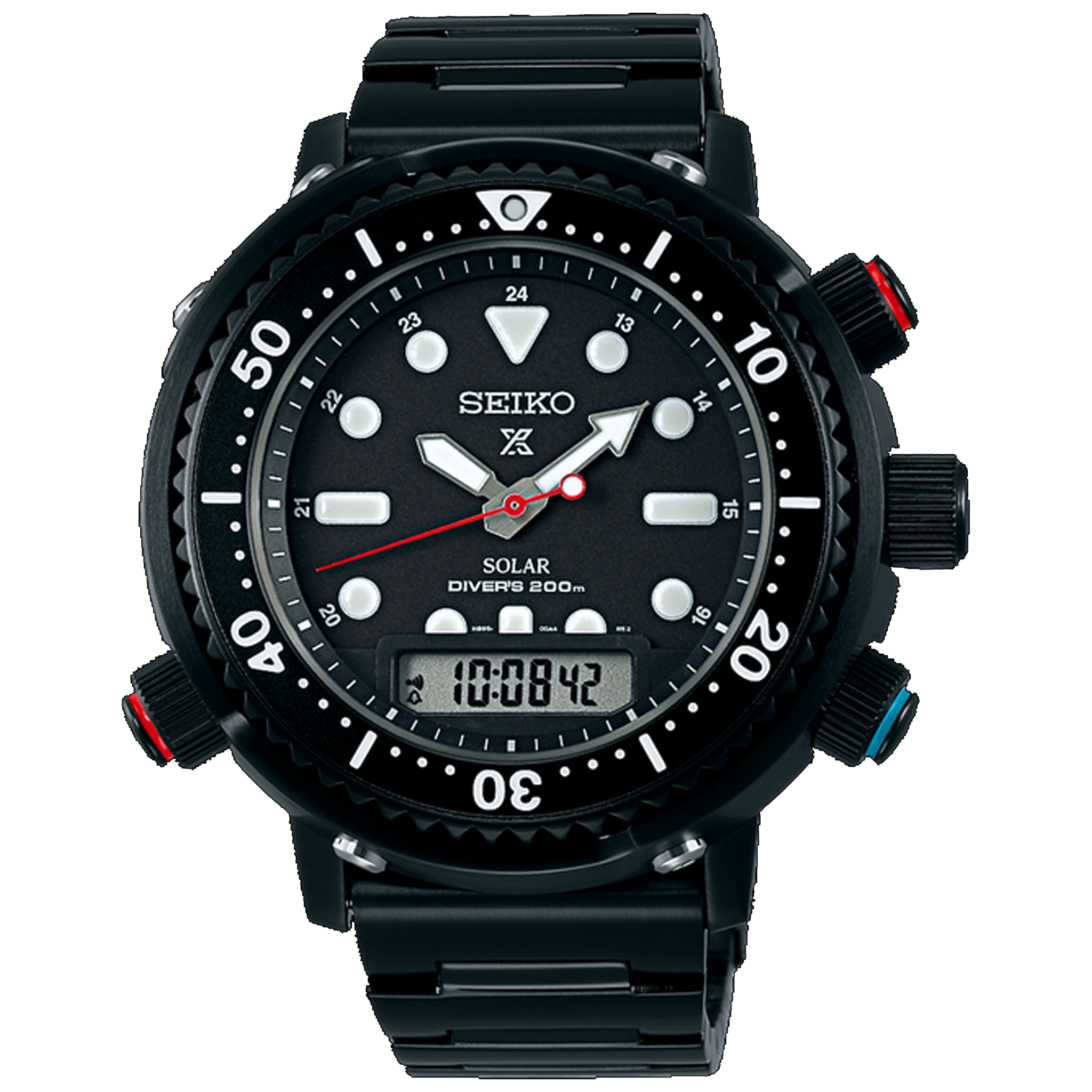 Seiko Prospex Solar Tuna Dive Watch Analog/Digital SNJ037