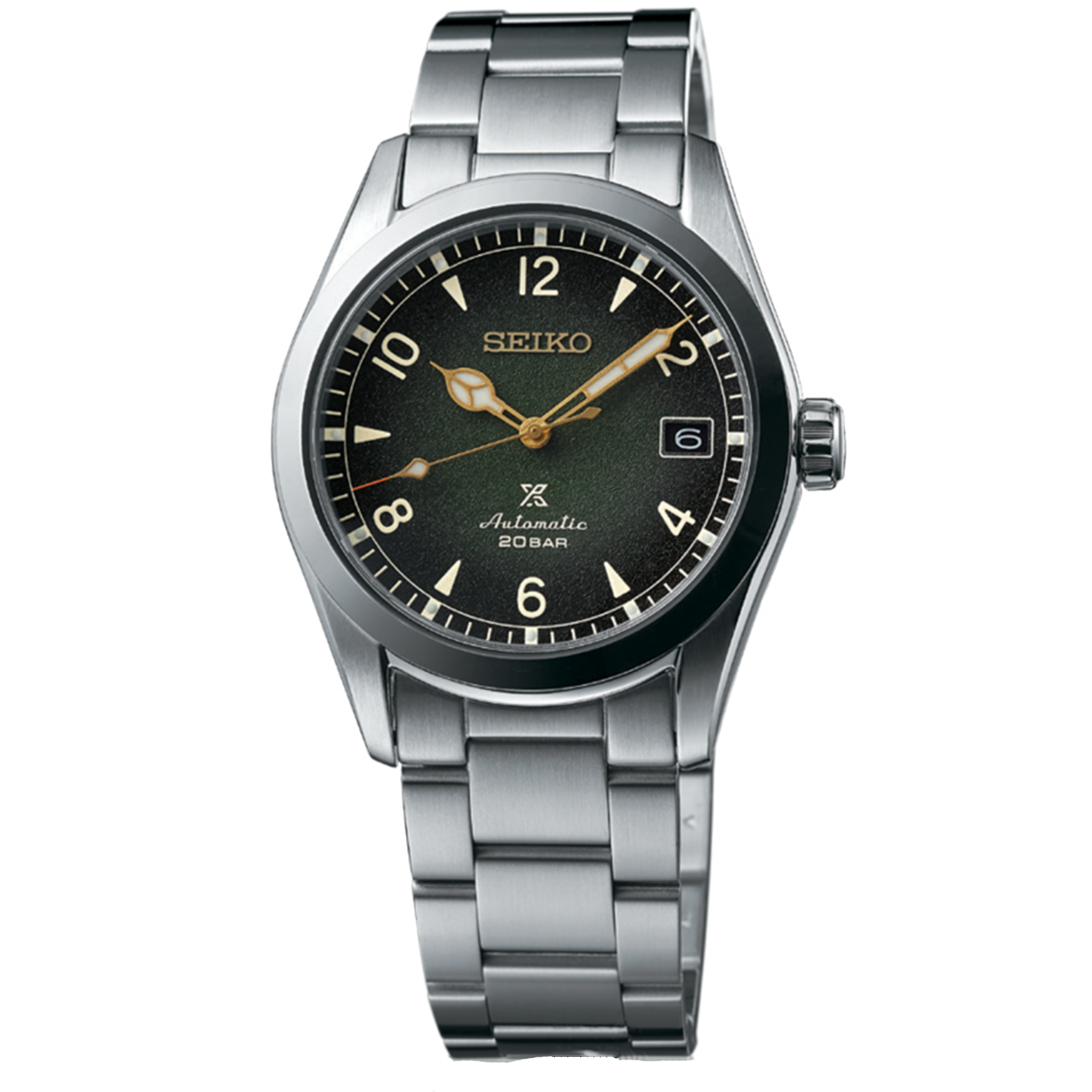 Seiko PROSPEX 38mm Alpinist - Green Dial SPB155J1