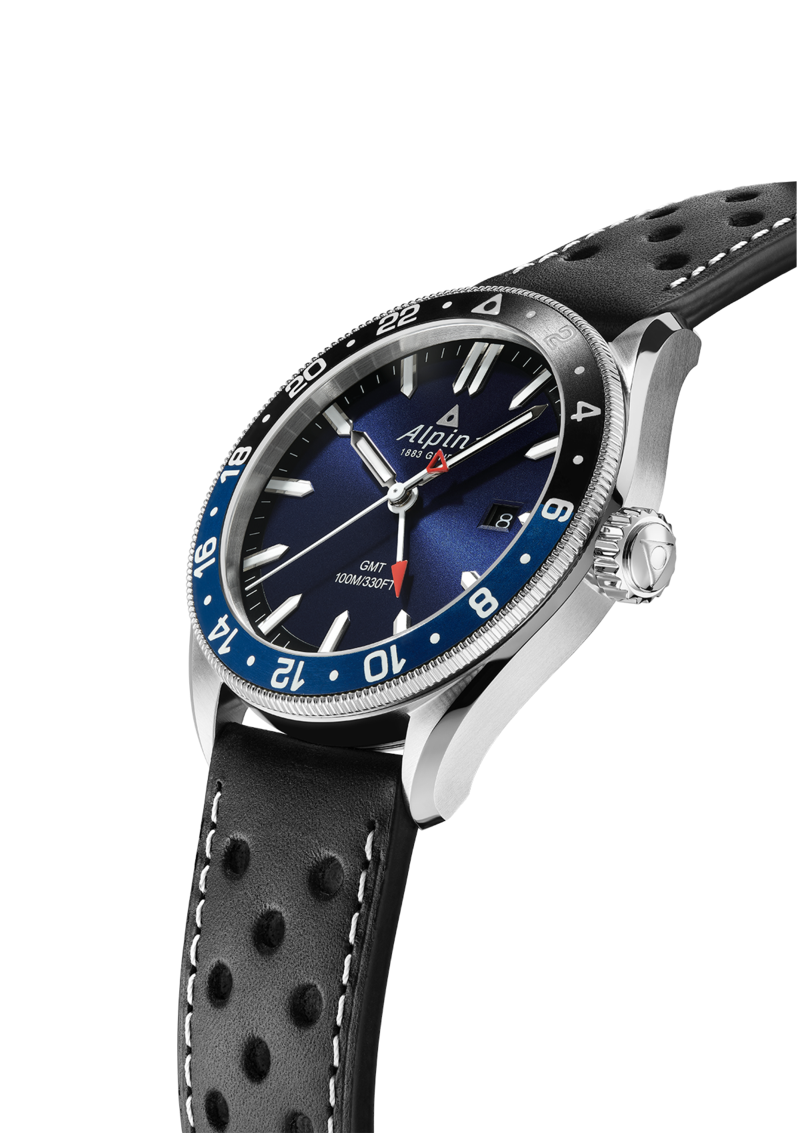 Alpina - Alpiner QUARTZ GMT - Stainless Steel AL-247NB4E6