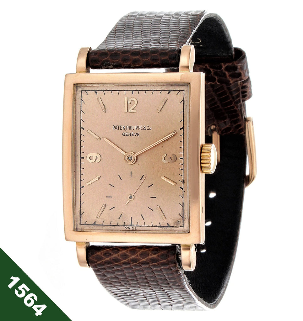 Patek Philippe 2444R Square Watch Circa 1952