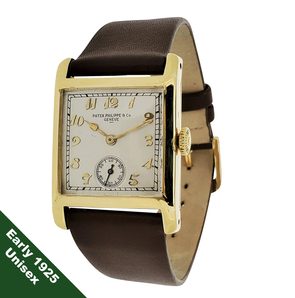 Patek Philippe Anitque Vintage Early Art Deco Watch With Breguet 