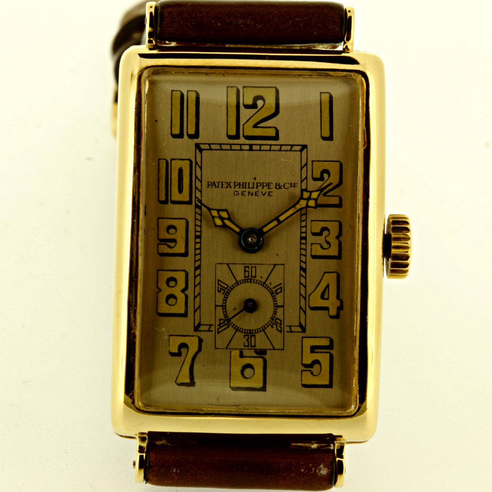 Patek Philippe 431J Extra Large Rectangular Art Deco Watch – PatekMonger