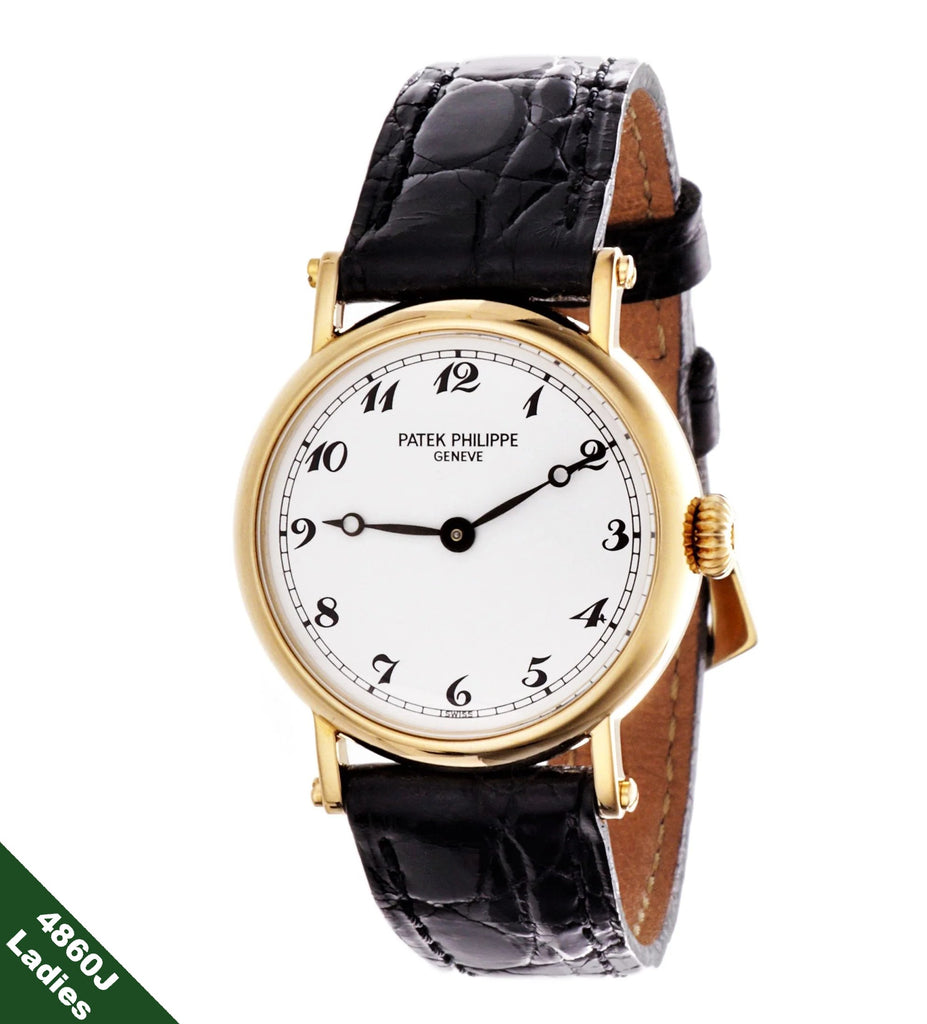 Patek Philippe 5022G Calatrava Officers Case Watch circa 2000