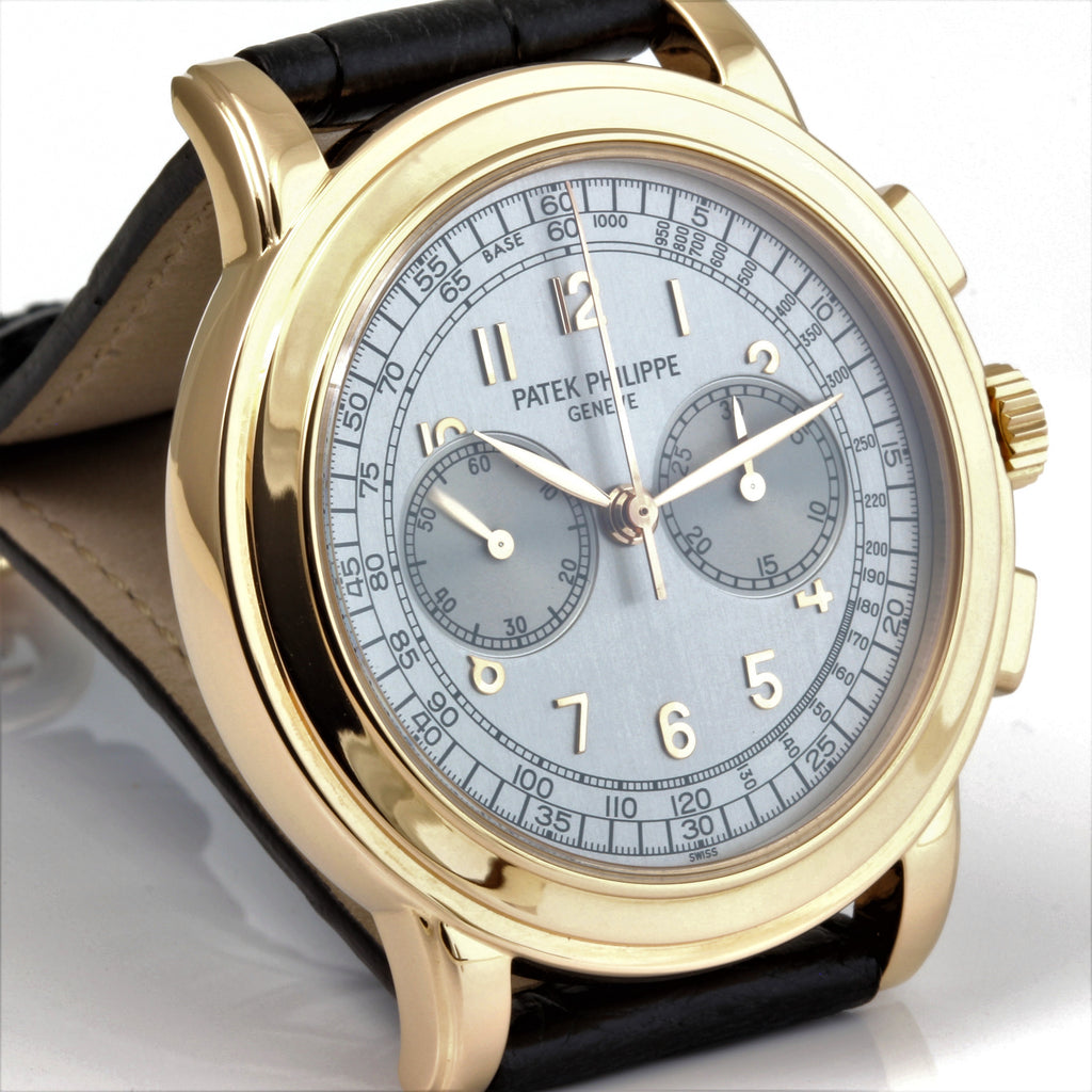 Patek Philippe 5070R Chronograph Watch Rose gold 42 mm Case Circa 2004 ...