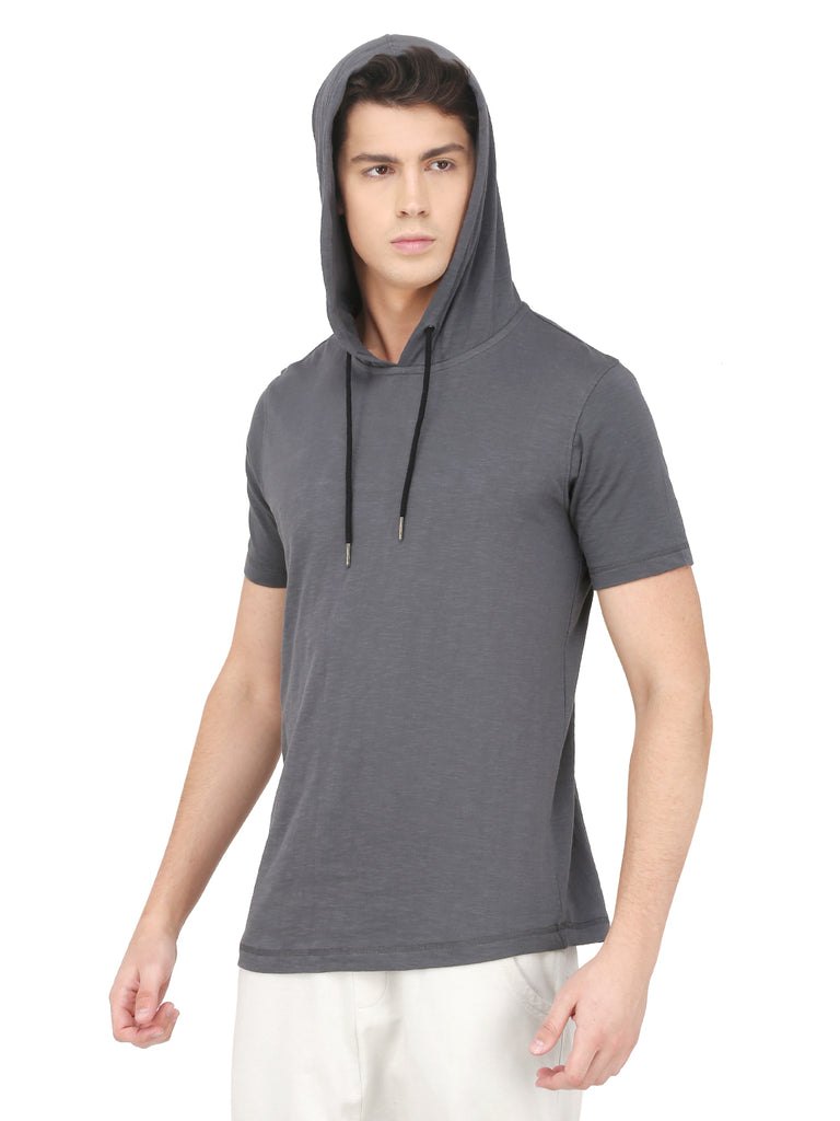 hooded t shirt for men
