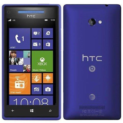 Overtreden scheidsrechter plotseling Unlocked HTC PM23300 Windows Phone 8X AT&T 8MP Camera Cell Phone – Beast  Communications LLC