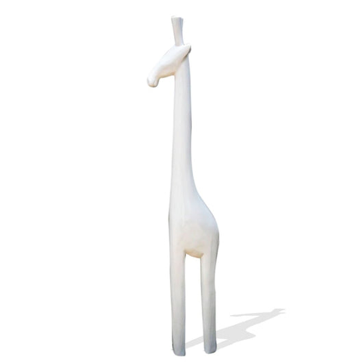 House Of Avana White Tall Stylized Giraffe