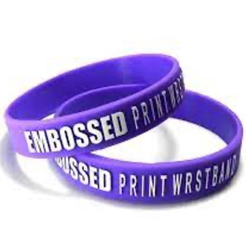 Printed Silicone Wristbands - The Wristband Man Canada