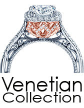 Verragio engagement rings and wedding bands Venetian Collection Jewelry