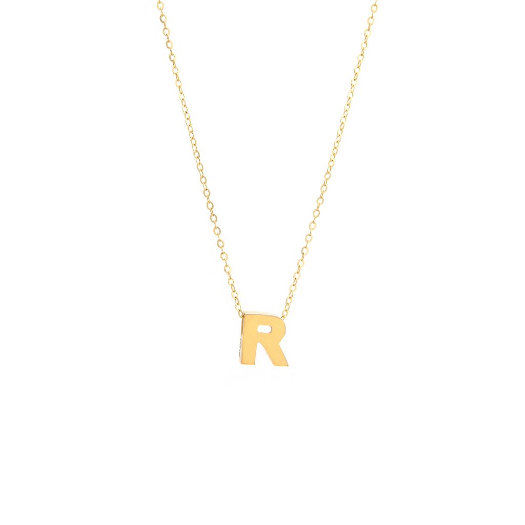 14K Gold Initial 