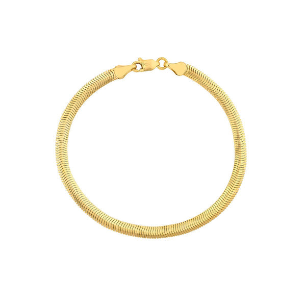 Salircon Fashion Flat Snake Chain Thick Metal Chain Bracelet Vintage Design  Double Rope Buckle Bracelet Trend For Women Jewelry - AliExpress