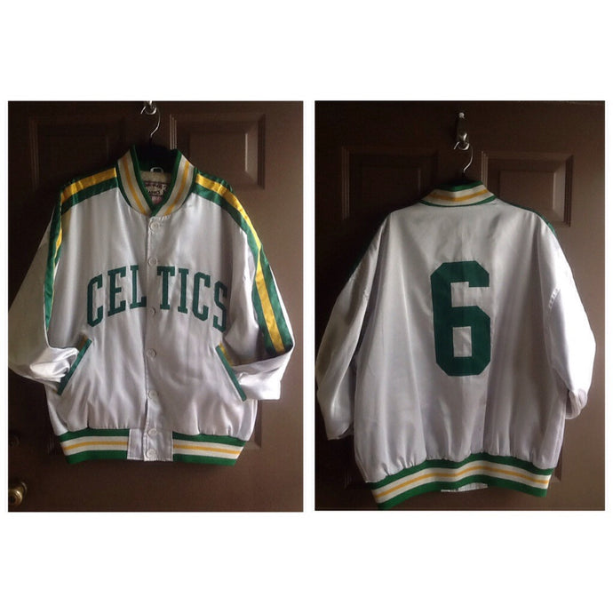 mitchell and ness bill russell jersey