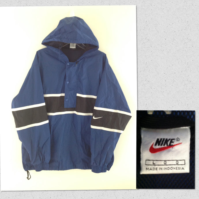 vintage nike pullover windbreaker