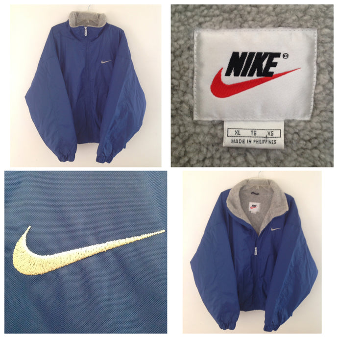 vintage nike sherpa jacket