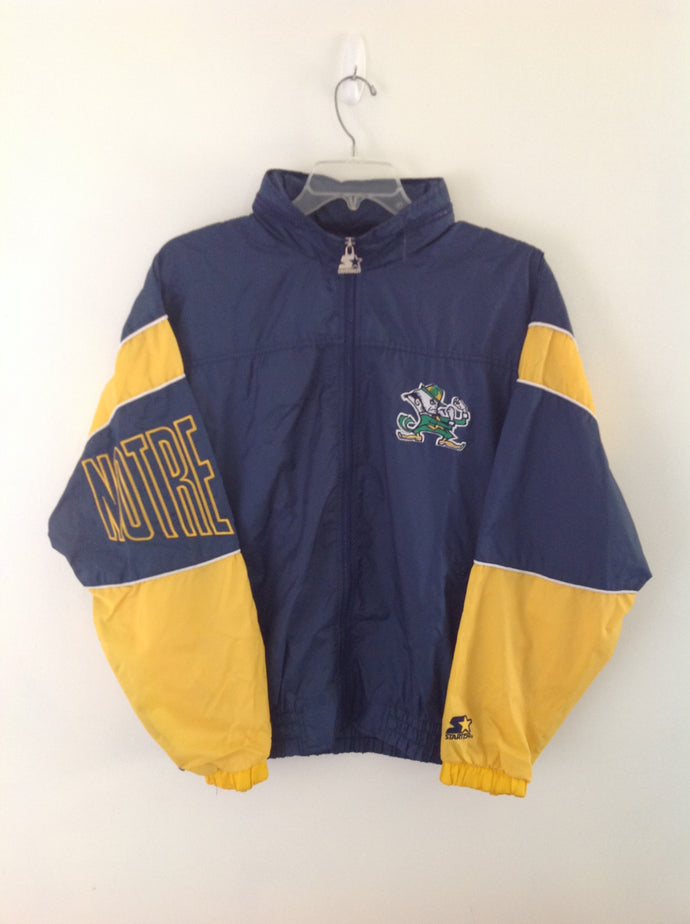 notre dame zip up