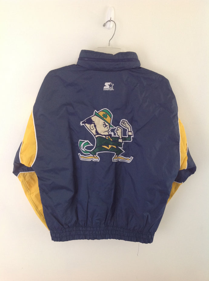 notre dame zip up