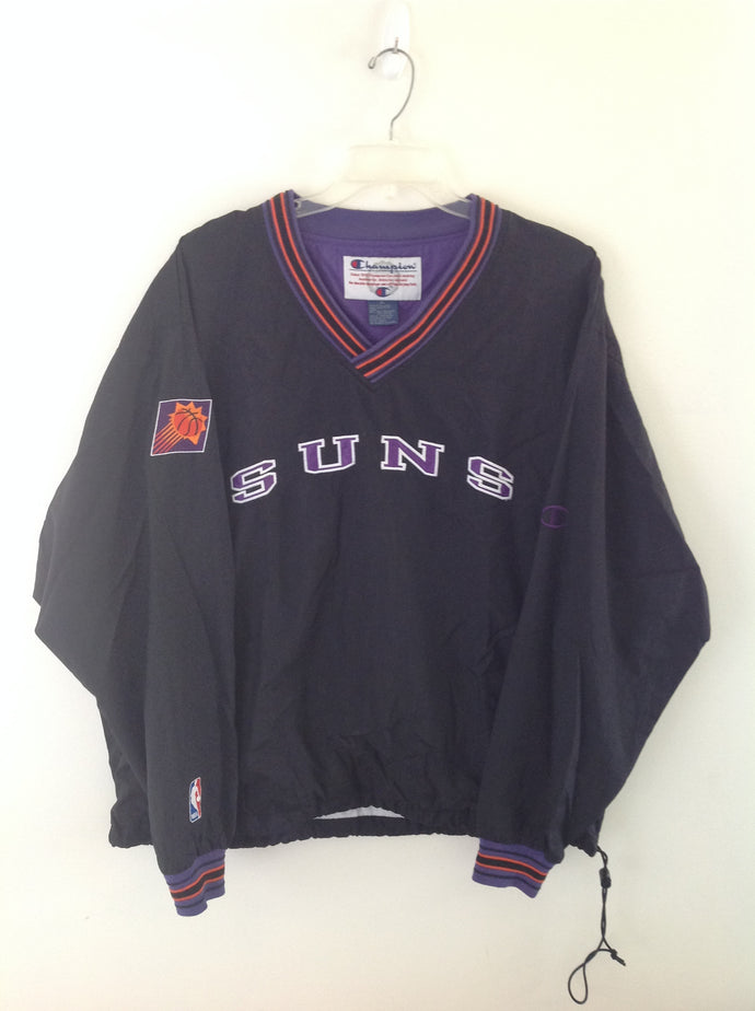 vintage champion pullover windbreaker