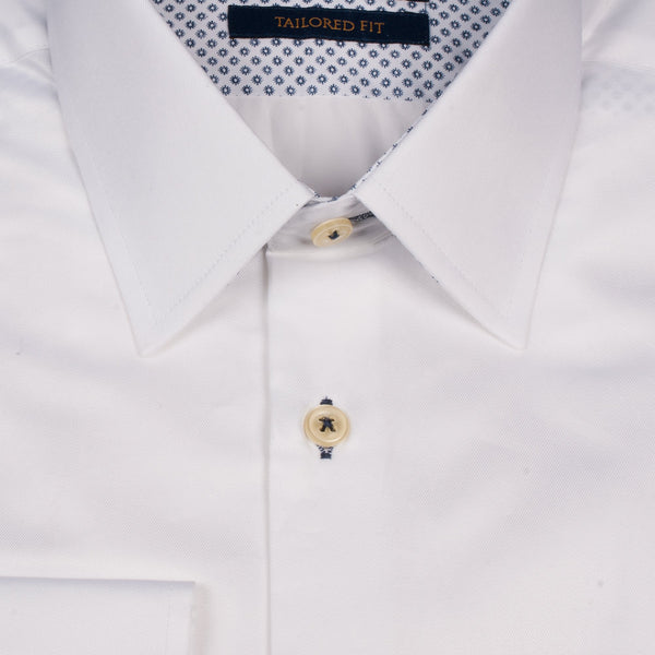 White Pointy Collar Shirt – John Victor
