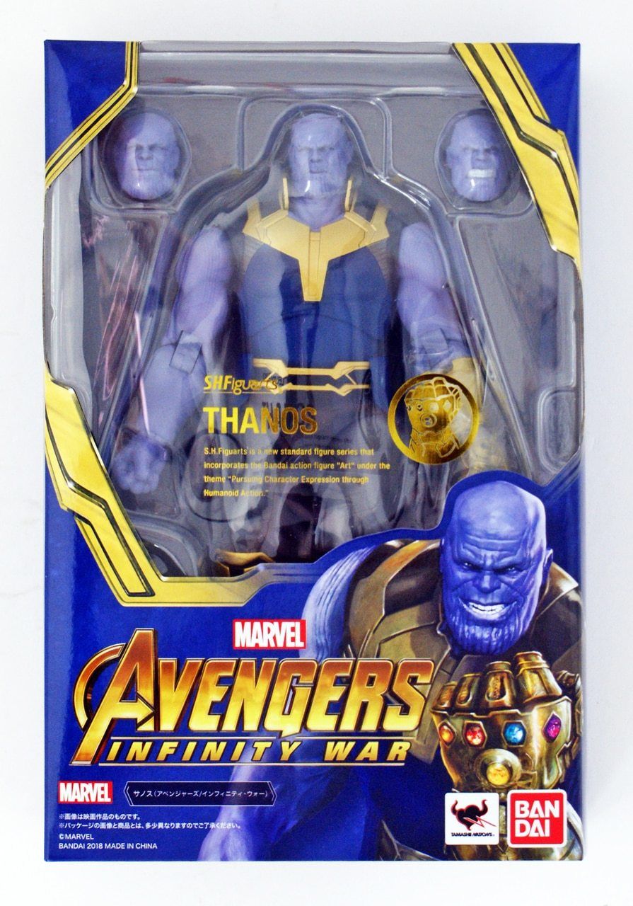 thanos action figure bandai