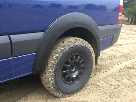 Terrawagen 4x4 fender flare rear