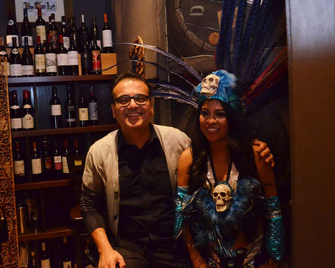 gio velez and eve maya luna at sorell wine bar bistro