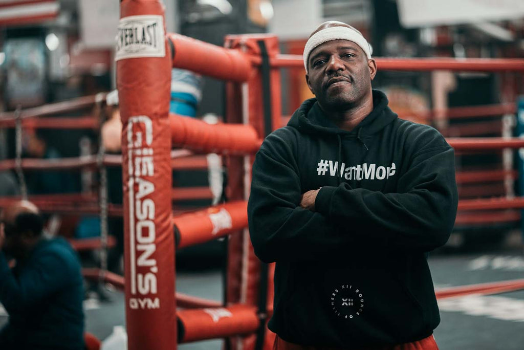 Don Saxby at gleasons gym by ph daniel sanchez