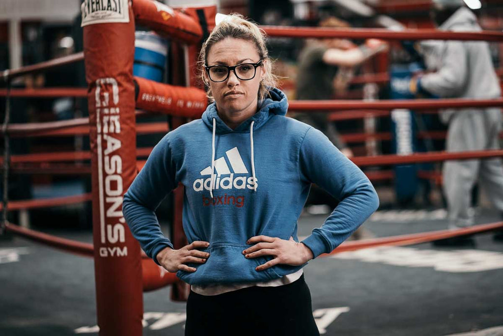 portrait of heather the heat hardy at gleasons gym by ph daniel sanchez