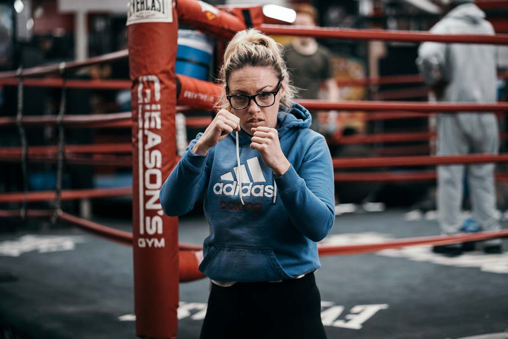 portrait of heather the heat hardy at gleasons gym by ph daniel sanchez