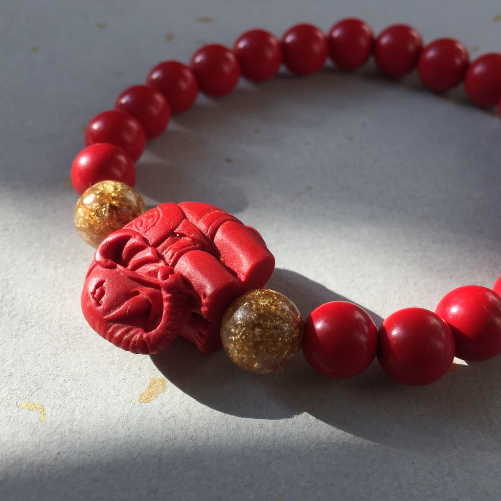 chinese red bracelet