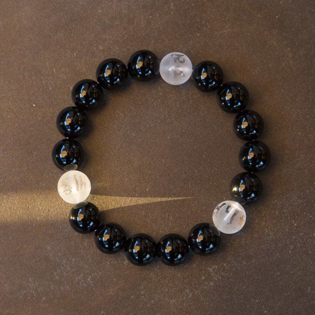 buddhist crystal bracelet