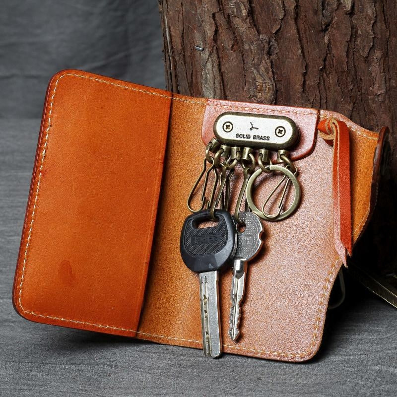 leather key cover