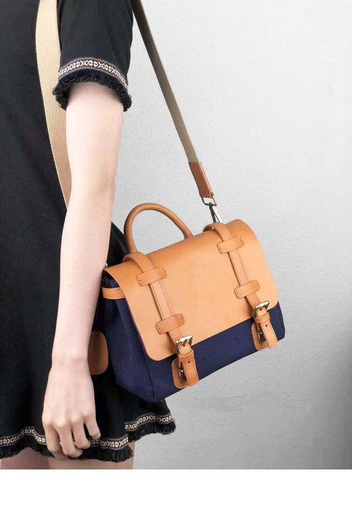 small leather cross body handbag