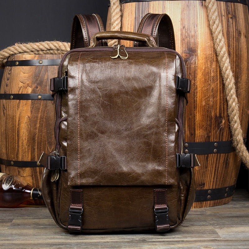 Sale!! Leather Backpack, Crossbody Convertible Backpack, Distressed Sh – Leajanebag