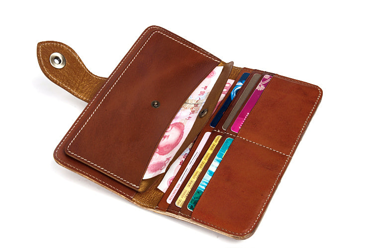 Long Wallet, Leather Long Wallet, Womens Wallet, Personalized Wallet W – Leajanebag