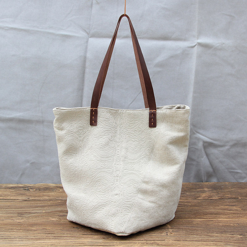 Leather Canvas Bag, Womens Canvas Bag, Crossbody Bag, Convertible Shou – Leajanebag