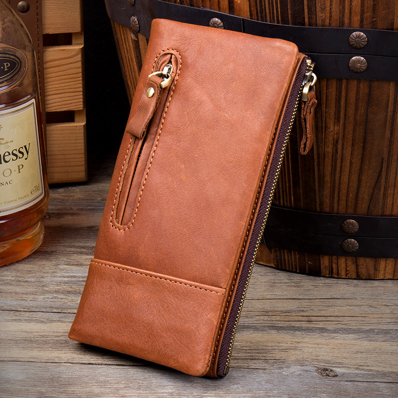 Mens Leather Wallet, Personalized Leather Wallet, Monogrammed Leather – Leajanebag