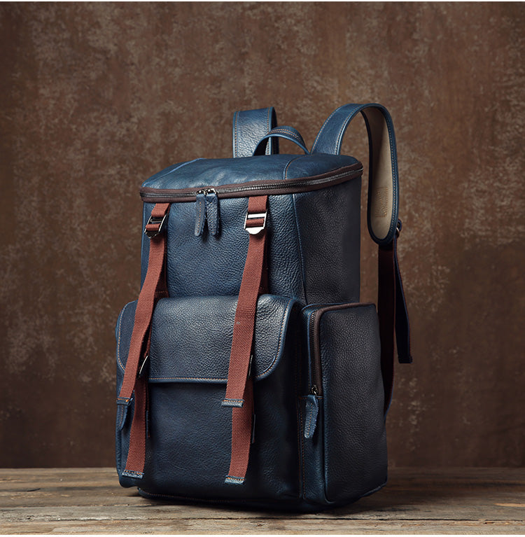 Travel Backpack, School Backpack, Large Leather Backpack, Mens Shoulde – Leajanebag