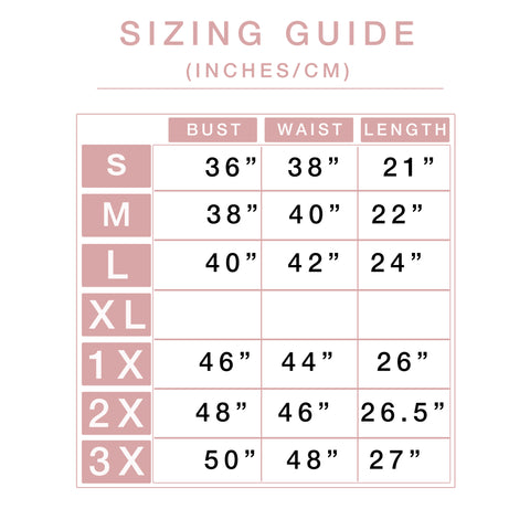 Sizing Guide