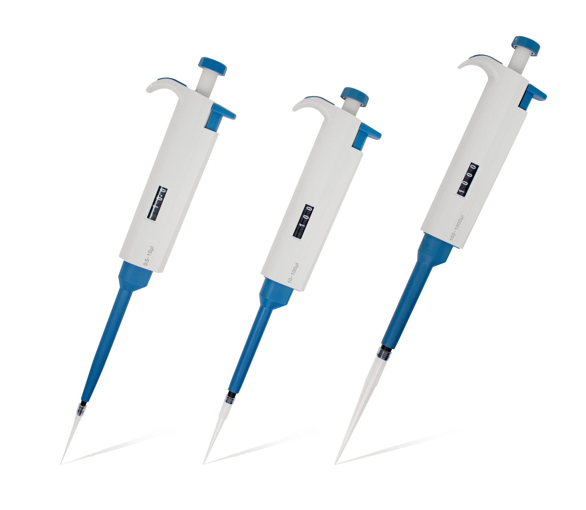 Micropipettes (10 variations covering 0.1μl to 10ml) – IVYX Scientific