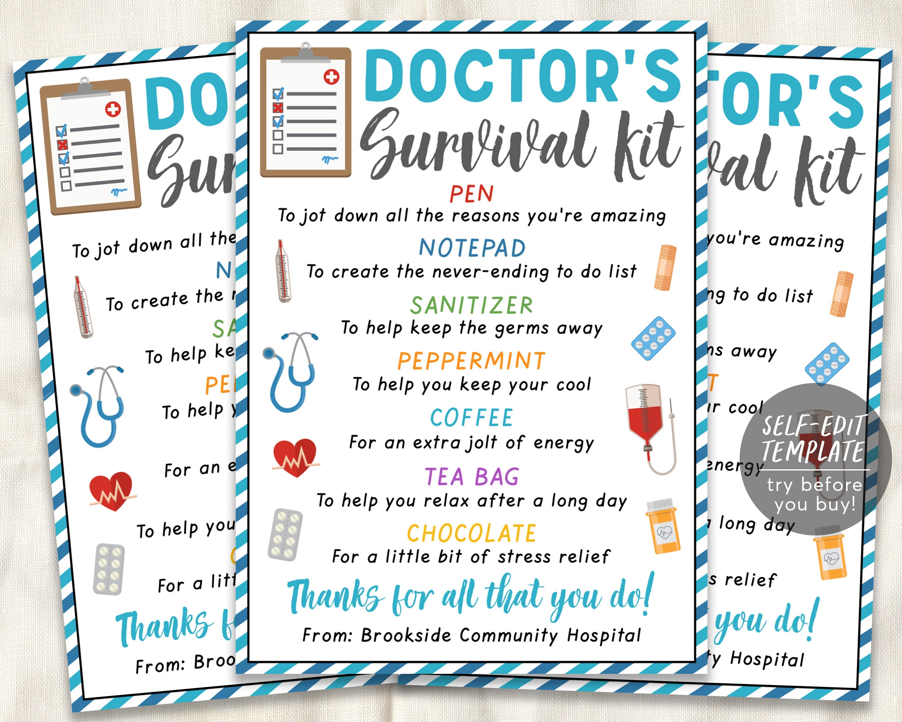 7 Personalized Thank You Gifts for Healthcare Workers | Calliope Designs