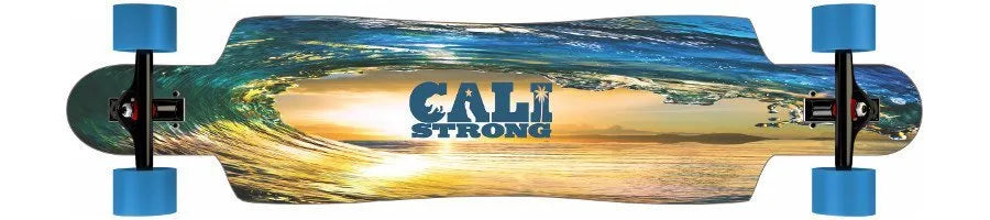 CALI Strong Wave State Drop Thru Longboard