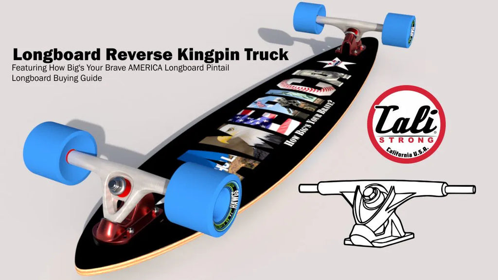 Longboard Reverse Kingpin Trucks