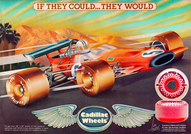 Cadillac Wheels Advertisement