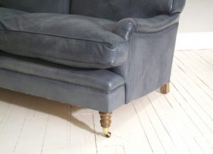 Grey Leather Sofa Legs